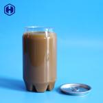 #202 RPT 310ml Plastic Soda Cans For Coffee Packaging
