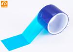 Anti Scratch Plastic Sheet Protective Film / Blue Temporary Glass Protection