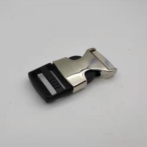 Quality POM PVC Field Repair Buckle 38mm Rose Gold Side Release Buckle wholesale