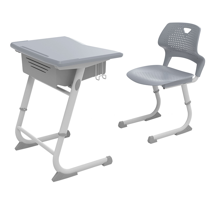 Modern Design Study Reclinable Adjustable Desk and Chair Set for School Home Training