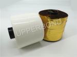 Anti - Fake Gold Line Cigarette Packaging Adhesive BOPP Tear Tape 10000m