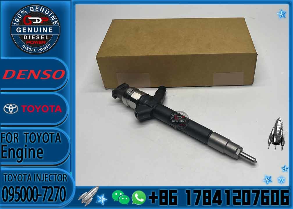 High Pressure Diesel Parts Nozzle 095000-7270 Common Rail Injector 095000 7270 0950007270 for Toyota
