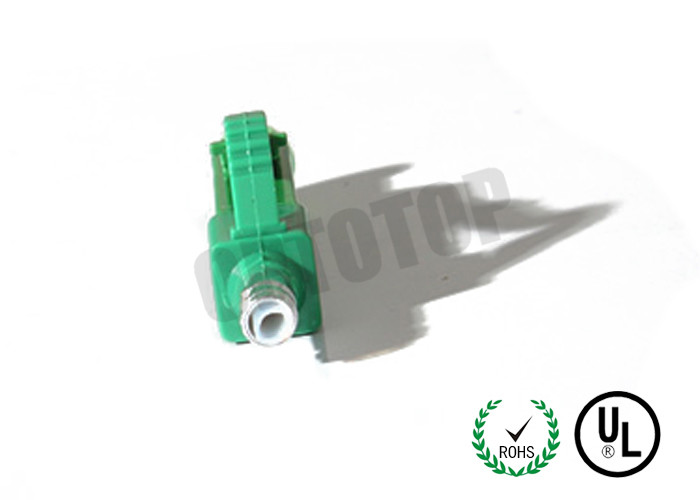 Single Mode Fiber Lc Connector , APC Polishing Fiber Optic Connectors