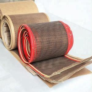 Quality High Grade Heat Resistant UV Dryer PTFE Conveyor Belt wholesale