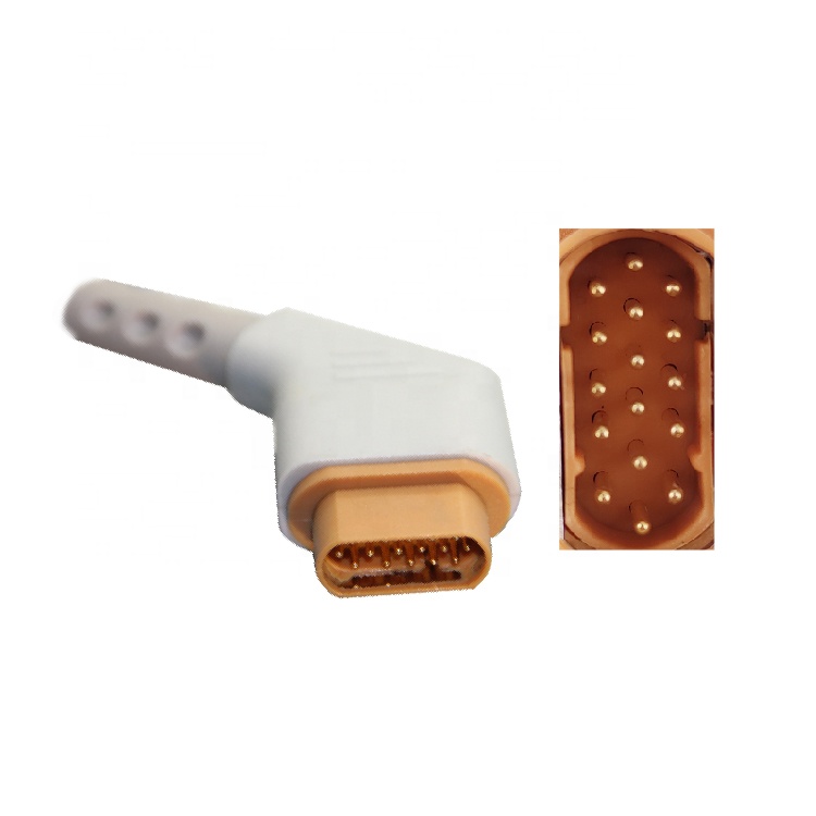 ISO13485 TPU IBP Adapter Cable Latex Free Durable Compatible For Drager 16pin