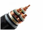 1KV - 35KV XLPE Copper Cable Polyvinyl Chloride Outer Sheath IEC60502 Standards