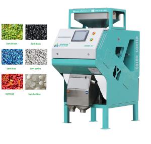 China LED Light Industrial CCD Plastic Color Sorting Machine High Precision on sale