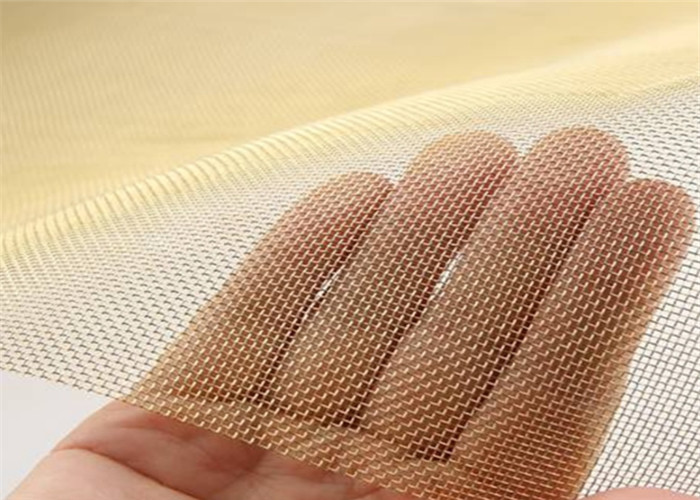 RFI Bronze Metal Mesh Brass Wire Cloth Screen 50m Rectangle Copper