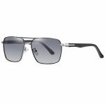 Neutral Metal Frame Sunglasses UV Blocking Square Polarized Glasses