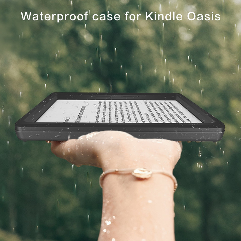 Adjustable Tablet Stand Shockproof Tablet Case , Tablet Hard Case For Kindly Oasis