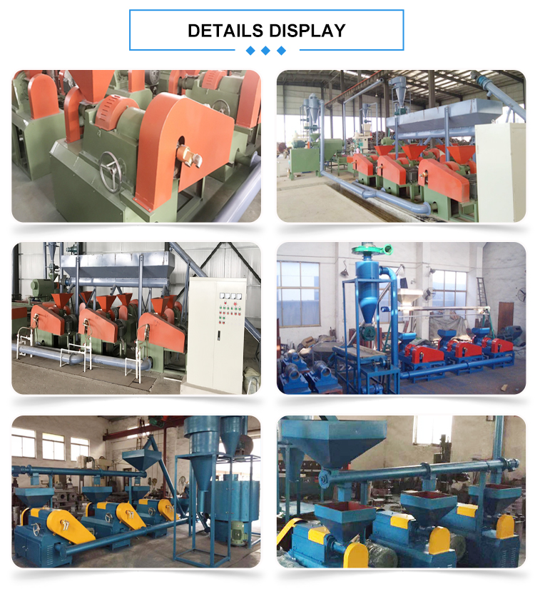 100 Mesh Crumb Rubber Grinder Machine Tire Recycling Production Line