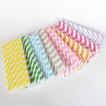 FDA Certificate Biodegradable Paper Straws Food-grade Recyclable Printed Eco