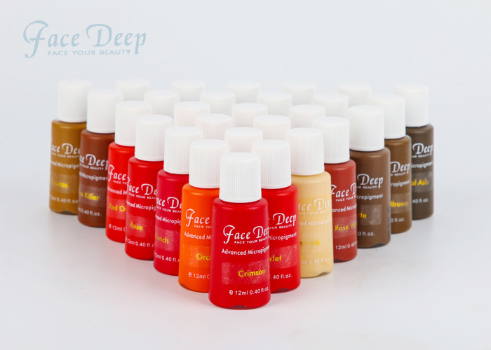 12 Ml Chocolate Ink 3D Eyebrow Embroidery Pigment for Microblading and Shading