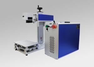 Quality 20w 30w Portable Fiber Laser Marking Machine For Metal / Plastic , 110*110mm Size wholesale