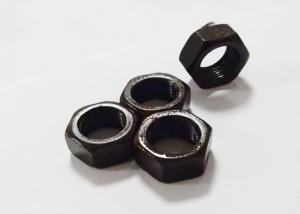 Quality Black 18mm Fine Thread Nut , M18 Hex Nut 1.5mm Pitch High Precision Fastener wholesale