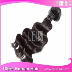 Quality Popular wholesale pure virgin indian remy human hair weft wholesale