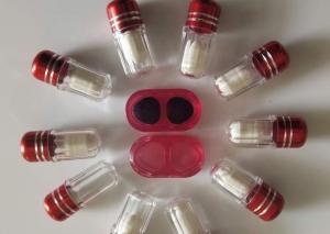 Quality 13mm Small Pill Bottles Cylindrical Shape Single Capsule Packaging wholesale