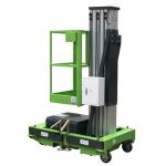 Aluminum Alloy Industrial Vertical Platform Lift Single Mast 6 Meters Lift