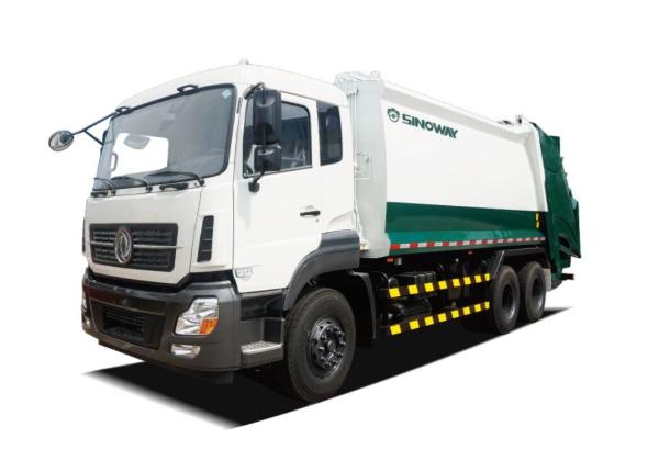 Easy Control Refuse Collection Vehicle / Waste Management Truck 180KW Rated