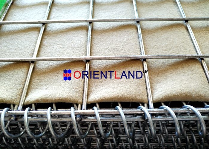 MIL10 2.12x1.52x30.5m zinc-aluminum alloy steel wire Hesco Barrier