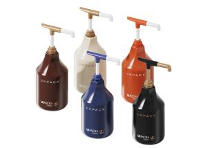 Quality Food Grade Sauce Dispenser Pump 15ml 30ml UKM30 43-410 Anti-Theft Cover wholesale