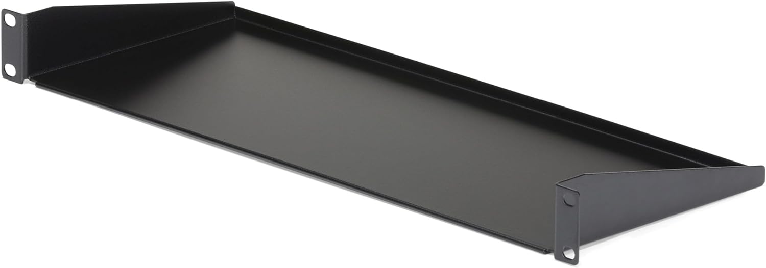 1U Server Rack Shelf Universal Rack Mount Cantilever Shelf for 19" Network Equipment Rack & Cabinet