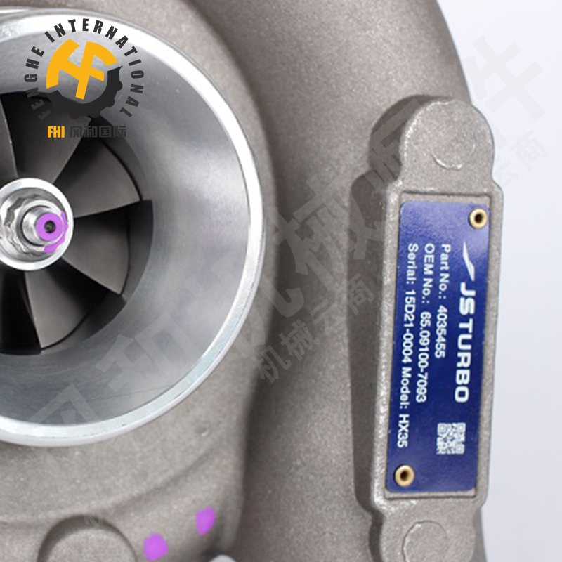HX35 DB58 DB58T Diesel Engine Turbocharger 4035455 65.09100-7093 65.09100-7197