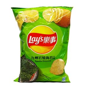 Quality Lays Kyushu Seaweed Potato Chips - Pack 54g - Upgrade Your Wholesale Assortment of Asian Snacks for Global Distribution. wholesale