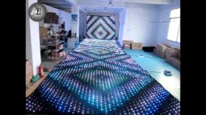 Quality IP65 Waterproof Dj 3d Led Dance Floor Light Up Dance Floor For Wedding Decorations wholesale