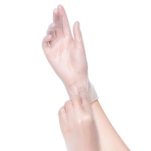 Quality 9 Inches Disposable Vinyl Gloves Large 24CM Chemical Resistance Industrial Food Grade wholesale