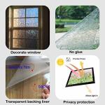 Frosted Glass One Sided Window Film , Matte White One Way View Window Film Anti
