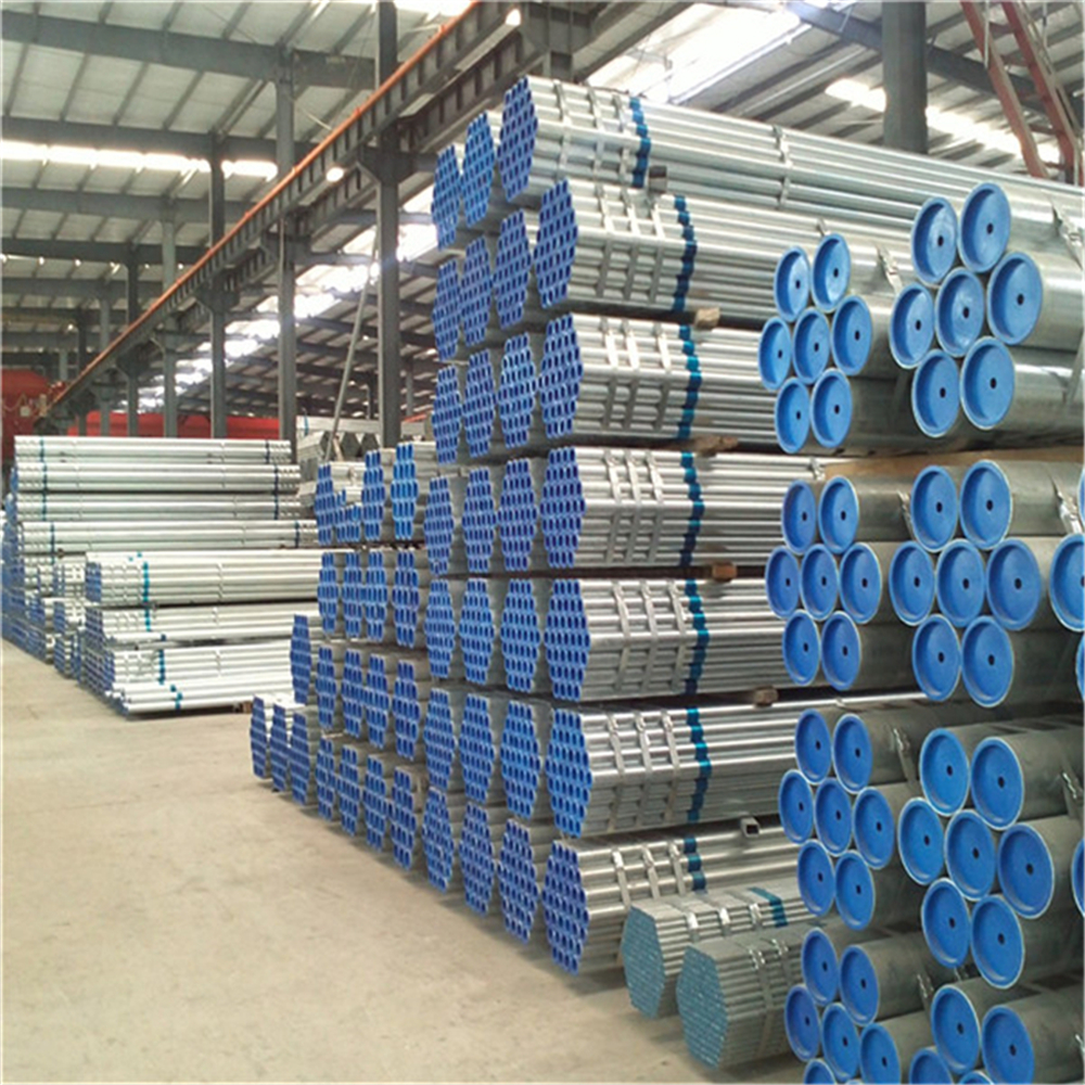 Hongtai Shelter Structure Galvanized Steel Pipes GI 275g/M2 Square Hollow Pipe