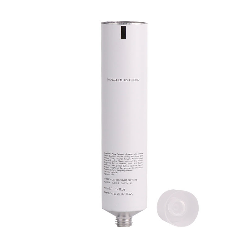 Customized Aluminum Cosmetic Squeeze Tube Hand Cream Tube