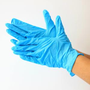 Quality Nitrile Personal Care 24cm Disposable Protective Gloves wholesale
