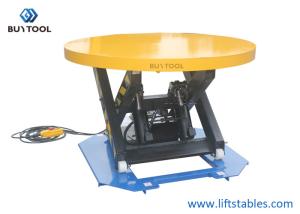 Quality 4000lbs Tower Turntable Pallet Wrapper Stretchwrappers Stationary Electric Powered wholesale