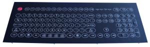 Quality Compact IP65 waterproof Industrial Membrane Keyboard / washable computer keyboard wholesale
