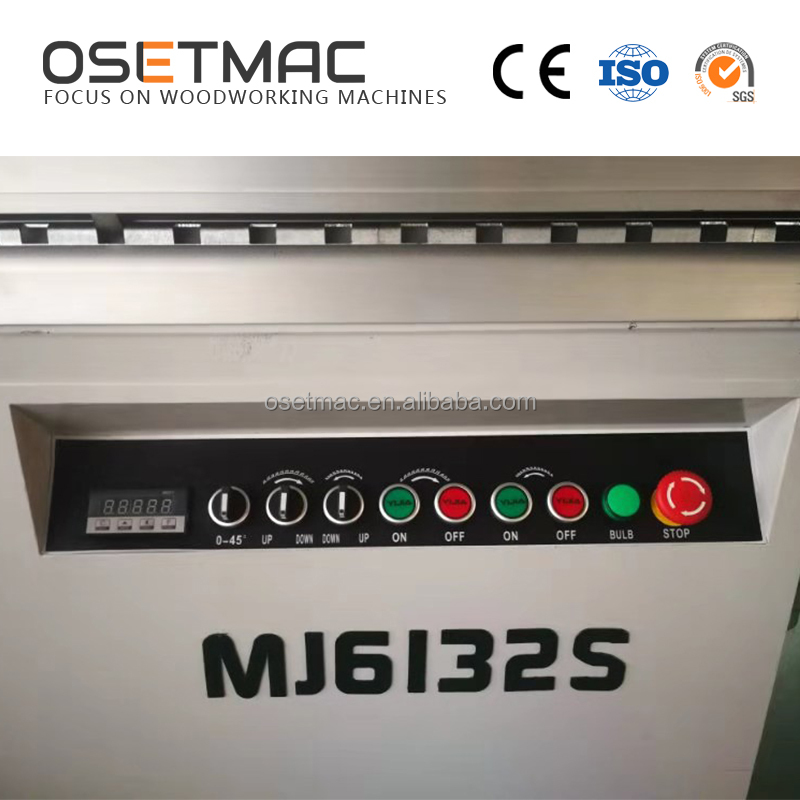 Digital Display Electric Lifting Circular Saw MJ6132S for accuracy Woodworking Precision