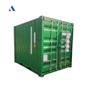 Quality 10 ft 10ft 10 feet Portable Storage 10 Foot 3 meter Length Corten Steel Shipping Container LOGO Optional SPA-H Corten-A wholesale