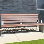 EN840 Certificate Cast Iron And Wood Garden Bench