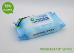 White Alcohol Hand Sanitizer Typical 75 Alcohol Wipes For Diabetics Portable 60