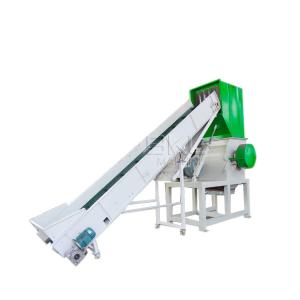 Quality 75KW Plastic Waste Recycling Machine SKD11 Plastic Bottle Crushing Machine wholesale