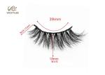 Customized Flying Shape 12mm 3D Volume Lashes