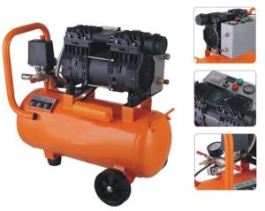 Quality 10 bar Oil Free Piston Compressor 50l Silent Orange 67mm 43KGS wholesale