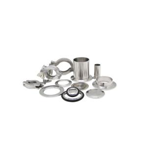 Quality Industrial Stainless Steel Tube Clamp Fittings Flange Weld Stub And Clamp wholesale