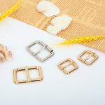 Backpack Gold Square Belt Buckle Antiwear ISO9001