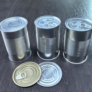 Quality 350ml Bean Nut Tin Can for Pet Food Packaging Safe and Sterilization Food Grade Tinplate Material D99*68mm Size wholesale