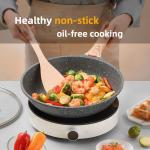 High Quality Cookware Cooking Pot Maifan Stone Flat Bottom Frypan Non Stick