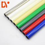 Anti Static Plastic Coated Steel Tube Round Shape Stable Structure For Assembly