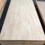 Rubber Wood Finger Joint Board With 20mm 22mm 24mm 30mm Thickness