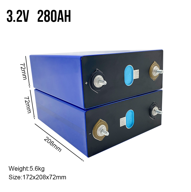 0.5C Discharge LFP Lithium Lifepo4 Battery 3.2v 280Ah